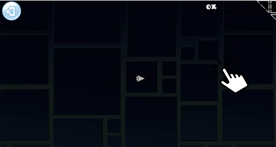 Geometry Arrow click and hold controls
