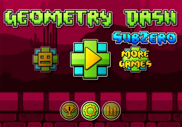 Select a Geometry Dash SubZero level