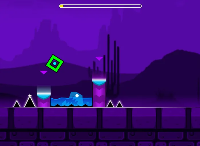 Geometry Dash SubZero rhythm jump timing