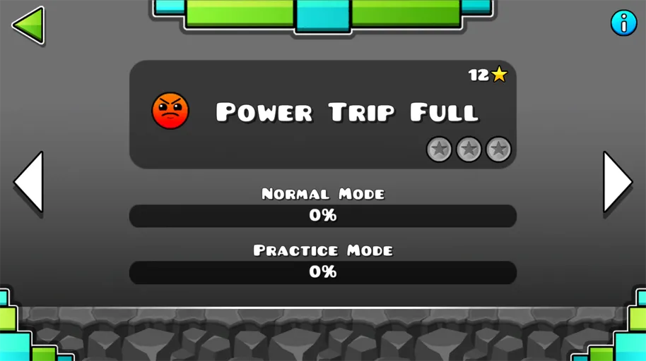 Geometry Dash SubZero practice and coins
