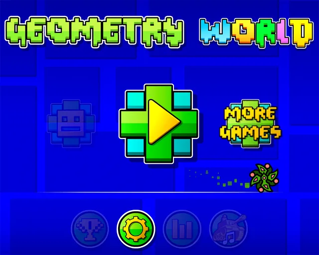 Geometry Dash World gameplay