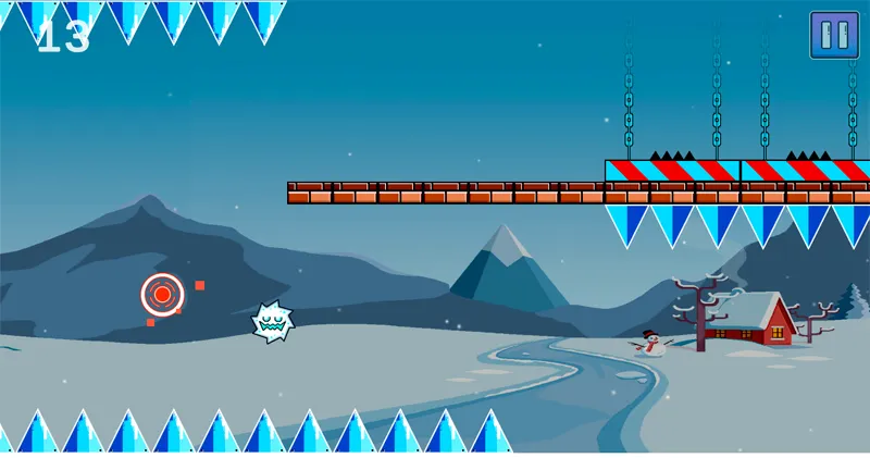Geometry Portal Challenge gameplay screenshot