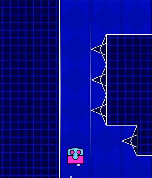 Geometry Vertical lane dodge controls
