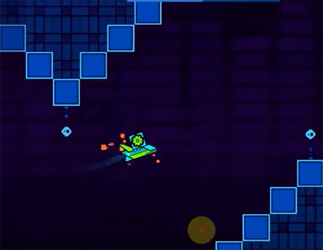 Shape Rush portal form change near the finish zone