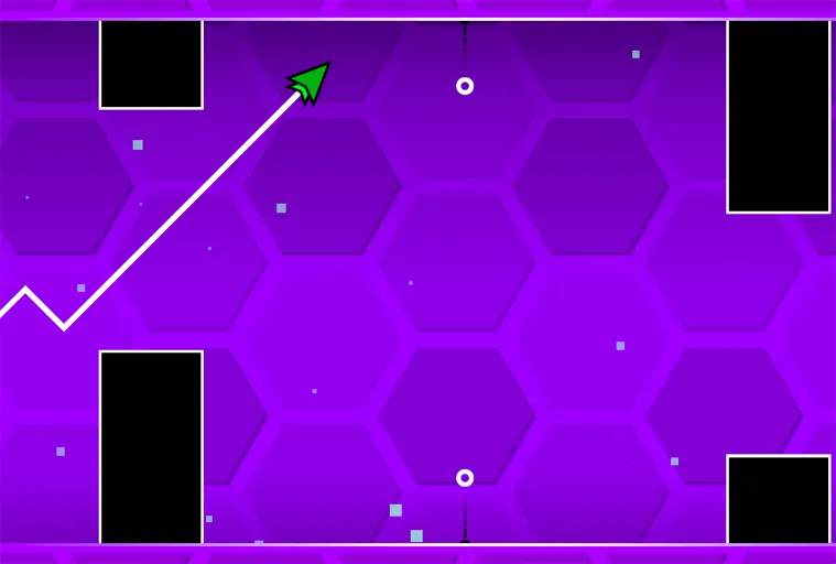 Geometry Dash Dart 2.2 Challenge Flappy mode gameplay