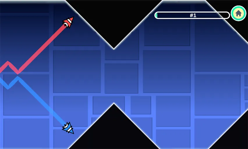 Geometry Dash Double Wave Pro, cover image