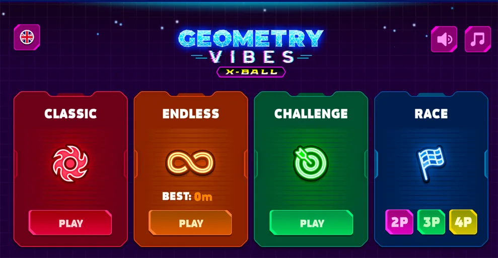 Geometry Vibes X Ball controls hold to rise release to fall