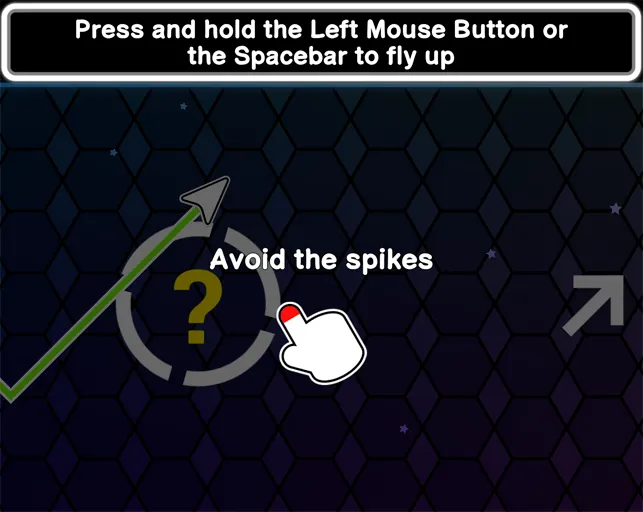 Hyper Wave Trial avoid spikes flying arrow