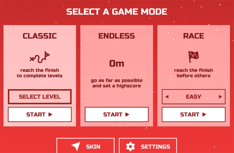 Complete a Space Waves unblocked level